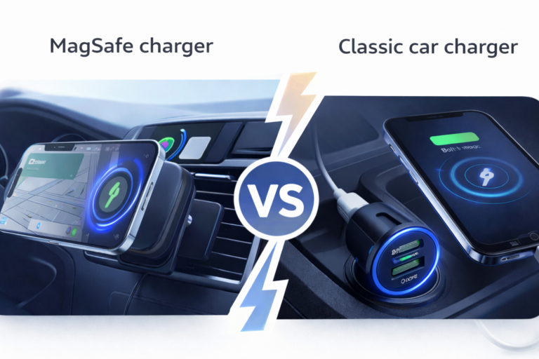MagSafe charger versus Classic car charger