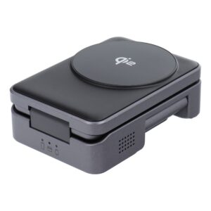 Forcell Qi2 – folded 3-in-1 charger, top view