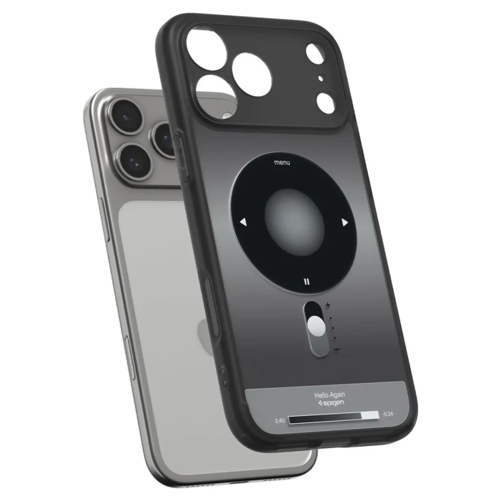 SPIGEN futerał ULTRA HYBRID kompatybliny z MagSafe do IPHONE 18 Pro / 17 Pro classic black