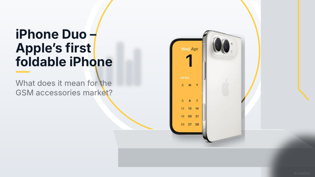 iPhone Duo – the first foldable iPhone. What this means for the mobile accessory market.